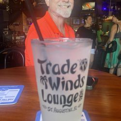 Trade Winds Lounge - The average drink glass