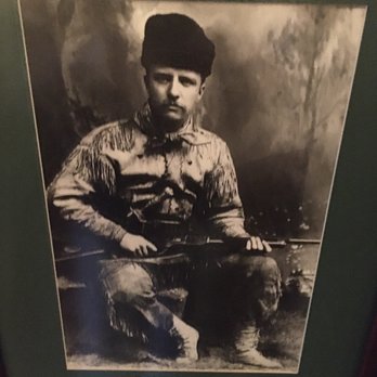 Menger Bar - Very young Teddy Roosevelt in hunting deerskins - Bars Near Me - San Antonio, Texas Menger Bar - Very young Teddy Roosevelt in hunting deerskins - Bars Near Me - San Antonio, Texas