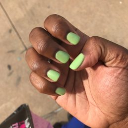 Overlay on my nail. Overlay on my nail.