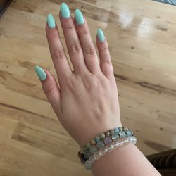 Joy Spa & Nail - Full set done by Michael