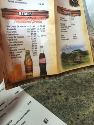 Menu photo 6 Tienda Rio Lempa Houston, TX