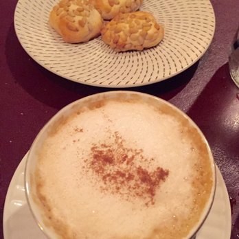 Valenti's Restaurant - Pignoli cookies and cappuccino - Pizza Near Me - Venice, Florida Valenti's Restaurant - Pignoli cookies and cappuccino - Pizza Near Me - Venice, Florida