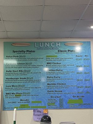 Menu photo 1 Kalai's Hawaiian Kitchen Mary Esther, FL