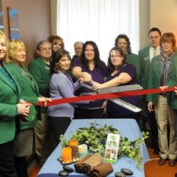 Your Healthy Balance Massage Therapy - Our ribbon cutting at the Bay City office