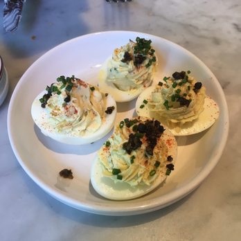Bouchon - Deviled eggs - French Near Me - Yountville, California