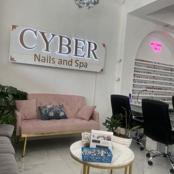 Cyber Nails & Spa - Waiting area - Skin Care Near Me - Pembroke Pines, Florida