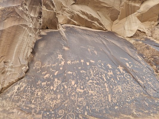 Newspaper Rock State Historical Monument by null