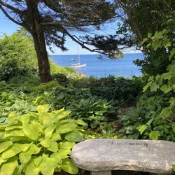 Ogunquit Museum of American Art - Peaceful garden bench