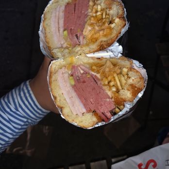 Haida Sandwich - two halves of a sandwich - Sandwiches Near Me - Toronto, Ontario