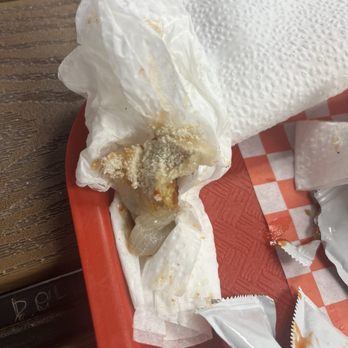 Smokehouse - White eggs found inside my onion rings - Fast Food Near Me - Berkeley, California