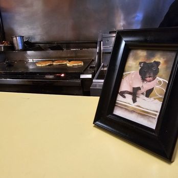 Johny's Luncheonette - Cute little guy hangs in the rear apparently :) - Breakfast & Brunch Near Me - New York, New York Johny's Luncheonette - Cute little guy hangs in the rear apparently :) - Breakfast & Brunch Near Me - New York, New York