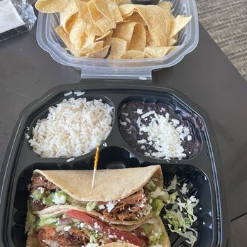 Meso Maya Comida y Copas - brisket. Taco with white rice and black beans - Mexican Near Me - Dallas, Texas Meso Maya Comida y Copas - brisket. Taco with white rice and black beans - Mexican Near Me - Dallas, Texas