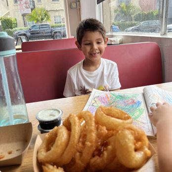 Sideburns - Onion rings!! - Vegan Near Me - Long Beach, California Sideburns - Onion rings!! - Vegan Near Me - Long Beach, California