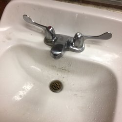 KFC - Dirty men's room.