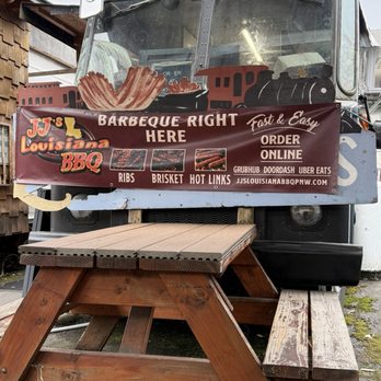 JJ's Louisiana BBQ - Front of the food truck - Barbeque Near Me - Portland, Oregon JJ's Louisiana BBQ - Front of the food truck - Barbeque Near Me - Portland, Oregon
