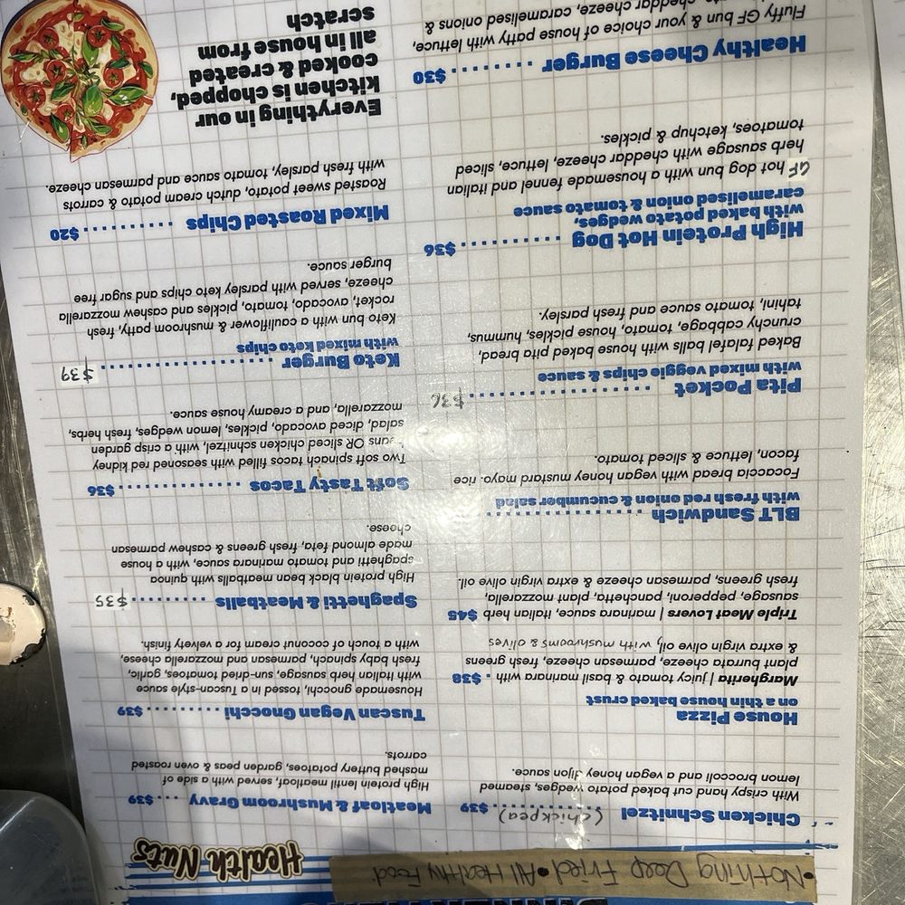 Health Nuts - Menu - Health Markets Near Me - Potts Point, NSW Health Nuts - Menu - Health Markets Near Me - Potts Point, NSW