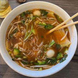 28. Seafood Pho w/ Squid, Shrimp, Crab Sticks, Shrimp & Fish Balls (Pho Do Bien) 28. Seafood Pho w/ Squid, Shrimp, Crab Sticks, Shrimp & Fish Balls (Pho Do Bien)