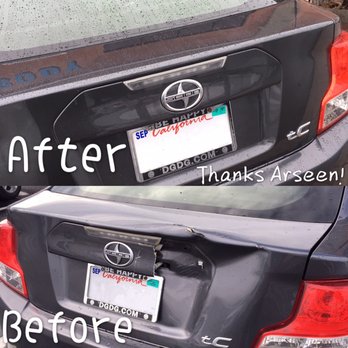 Electrified Collision - 2013 Scion tC before and after, thanks to Arseen auto and Manny for the great experience - Body Shops Near Me - San Jose, California