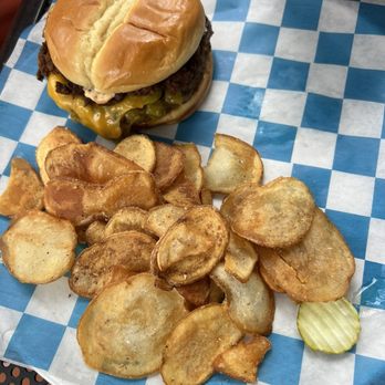 Blue Cow Grille - Jalapeño burger - Burgers Near Me - Southport, North Carolina Blue Cow Grille - Jalapeño burger - Burgers Near Me - Southport, North Carolina