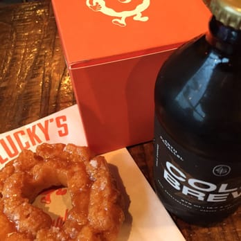 49th Parallel Coffee - Sea salt caramel donut and cold brew combo ($5.75) - Cafes Near Me - Vancouver, British Columbia 49th Parallel Coffee - Sea salt caramel donut and cold brew combo ($5.75) - Cafes Near Me - Vancouver, British Columbia
