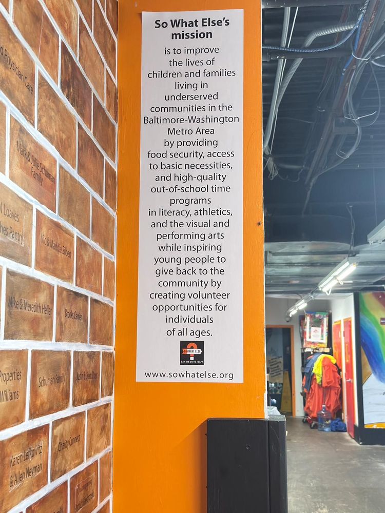 So What Else - social services organization in Rockville, MD