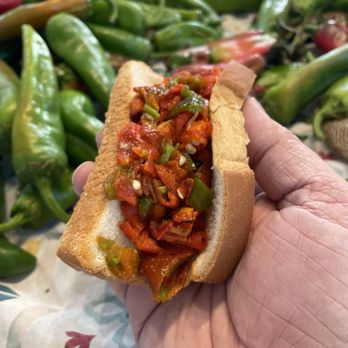 Chile Konnection Produce - Nothing beats a fresh Chile Roasted sammich! - Specialty Food Near Me - Albuquerque, New Mexico