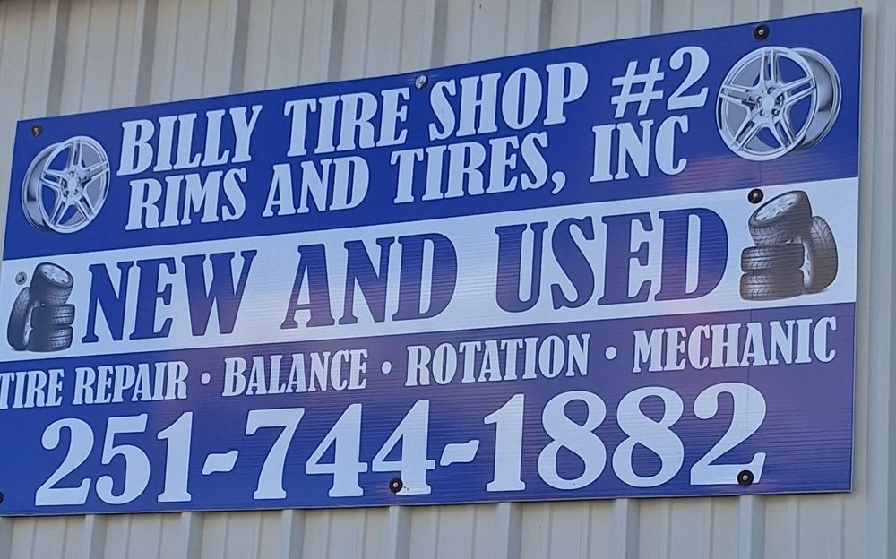BILLY TIRE SHOP 2 4055 N College Ave, Jackson, Alabama Tires