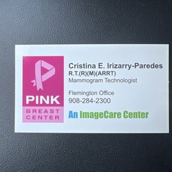 PINK Breast Center - Do not go to her! Awful attitude! Not nice throughout the entire mammogram process.