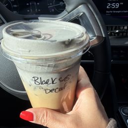 Black Sesame Latte Black Sesame Latte