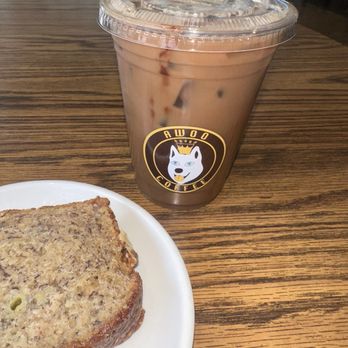 Awoo Coffee - Banana bread and iced coffee - Coffee & Tea Near Me - Greensboro, North Carolina