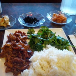 Chong's Korean Cuisine - Pork Bulgogi (Taegi Golgi on the menu)