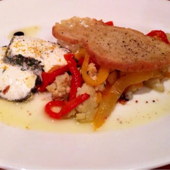 Alma - Another standout - Red Peppers and Cauliflower first course. - Cafes Near Me - Minneapolis, Minnesota