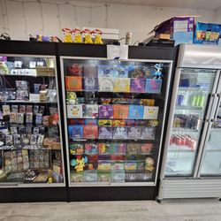 Aloha Card Shop - Various cards and snacks.