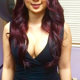 May 14, 2016 I love changing it up. Hang is done, i always leave feeling fabulous!!! We're calling this concoction  "Red Hot Violet"