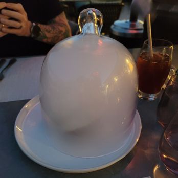 Ember & Rye - Our baked potato was under the dome, super cool - Seafood Near Me - Carlsbad, California