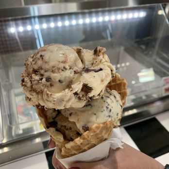 Daisy's Ice Cream - Two scoops in a waffle cone - Ice Cream & Frozen Yogurt Near Me - Palatine, Illinois Daisy's Ice Cream - Two scoops in a waffle cone - Ice Cream & Frozen Yogurt Near Me - Palatine, Illinois