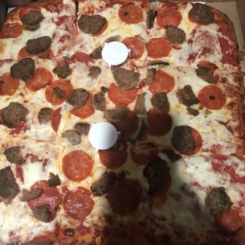 Sal's Pizzeria - Sicilian with pep and meatball - Pizza Near Me - Foothill Ranch, California Sal's Pizzeria - Sicilian with pep and meatball - Pizza Near Me - Foothill Ranch, California