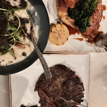 The Victor - a plate of food with meat and vegetables - Steakhouses Near Me - Vancouver, British Columbia The Victor - a plate of food with meat and vegetables - Steakhouses Near Me - Vancouver, British Columbia