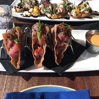 STIRR - Tuna Poke Tacos - Cocktail Bars Near Me - Dallas, Texas