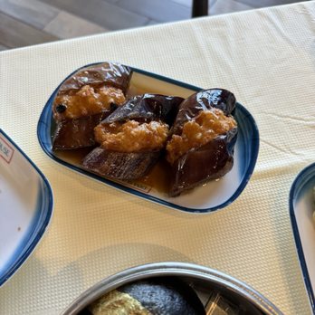 Dim Sum House - Stuffed Eggplant (L) - Cantonese Near Me - Clermont, Florida