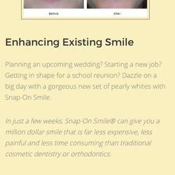 Bella Dental - Again advertised