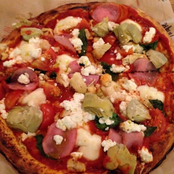 Blaze Pizza - Red Vine with extra toppings! - Salad Near Me - Torrance, California Blaze Pizza - Red Vine with extra toppings! - Salad Near Me - Torrance, California