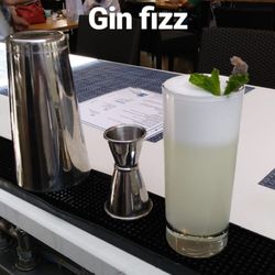 Shake N Strain - My go too cocktail the gin fizz
