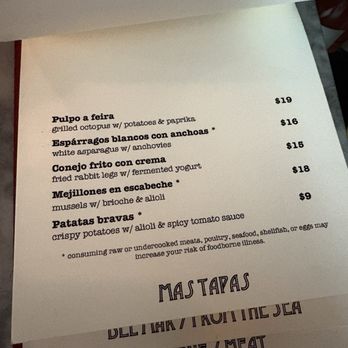 Malagon - Menu - Spanish Near Me - Charleston, South Carolina Malagon - Menu - Spanish Near Me - Charleston, South Carolina