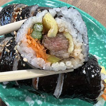 Bapmukja - A1. Short Rib Kimbap - Korean Near Me - Lynnwood, Washington