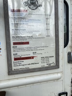 Menu photo 5 Del-icious Burgers Mililani, HI