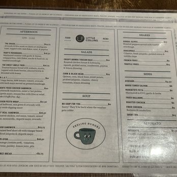 Little Collins - Menu - Coffee & Tea Near Me - New York, New York Little Collins - Menu - Coffee & Tea Near Me - New York, New York