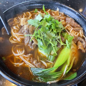 Chilispot - 1103. Spicy Beef sirloin noodles soup. - Szechuan Near Me - University City, Missouri Chilispot - 1103. Spicy Beef sirloin noodles soup. - Szechuan Near Me - University City, Missouri
