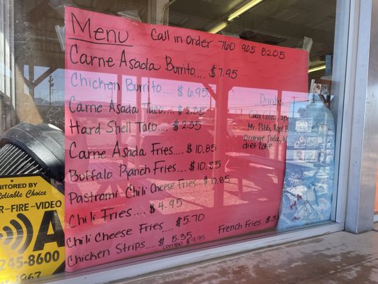 Menu photo 3 Tita's Burger Den Yermo, CA