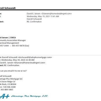 Homestead Management - No, was the response when I asked for my form to be emailed. - Property Management Near Me - Westminster, Colorado Homestead Management - No, was the response when I asked for my form to be emailed. - Property Management Near Me - Westminster, Colorado
